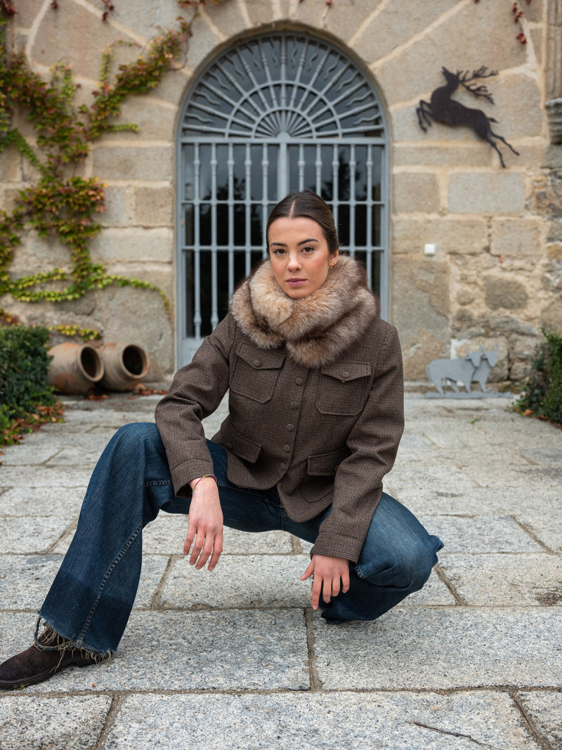 Cuello de zorro MOCHA