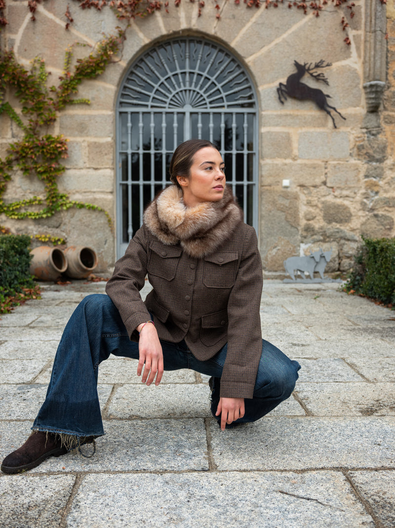 Cuello de zorro MOCHA