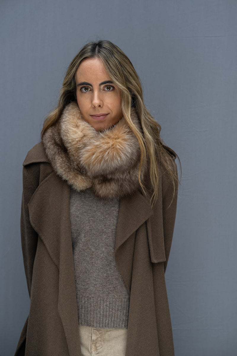 Cuello de zorro MOCHA