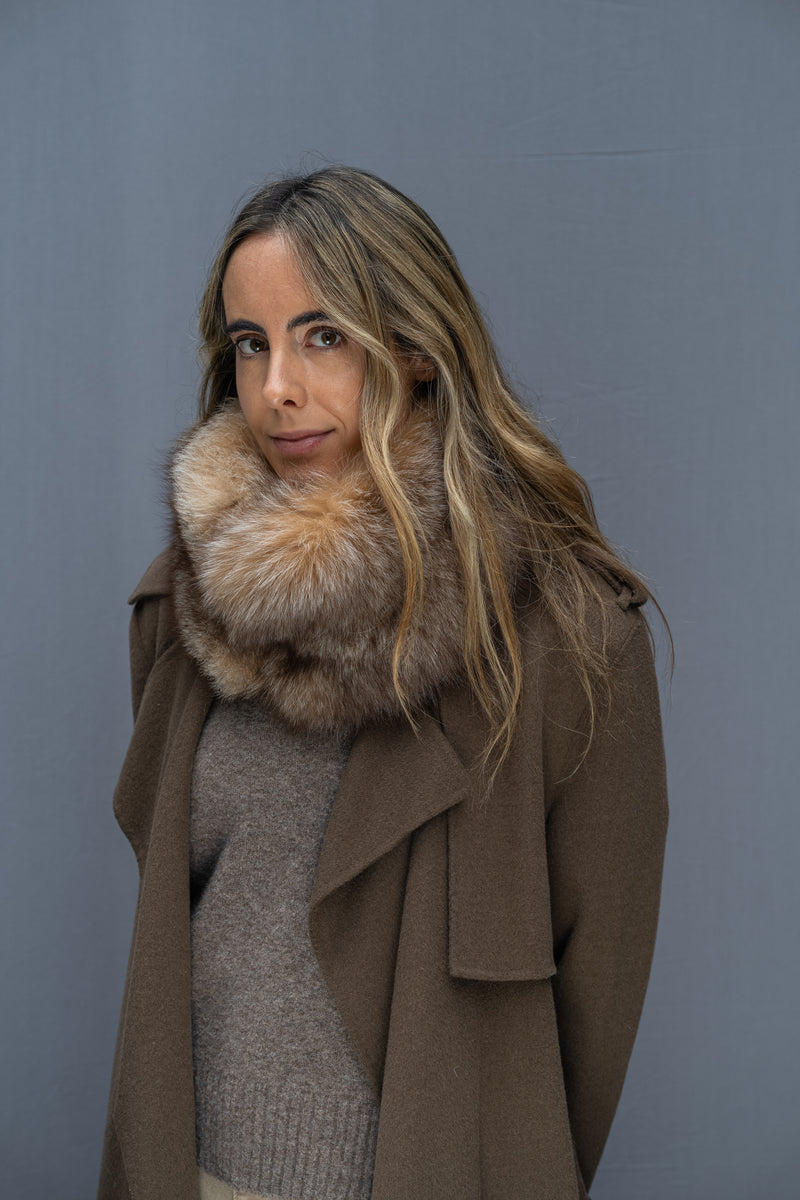 Cuello de zorro MOCHA