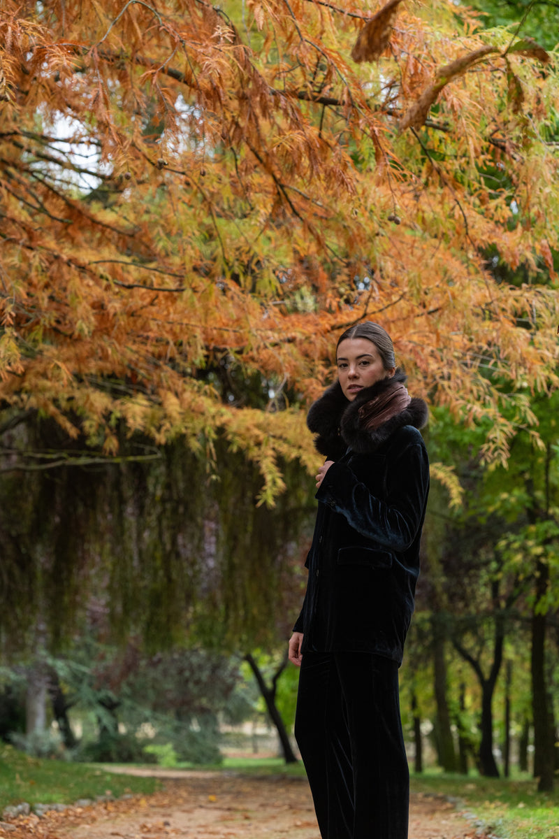 Cuello de zorro EXPRESSO - TOFFEE