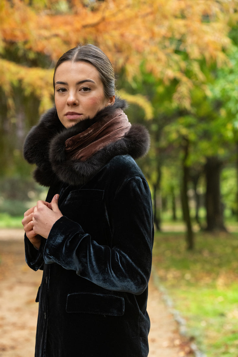 Cuello de zorro EXPRESSO - TOFFEE