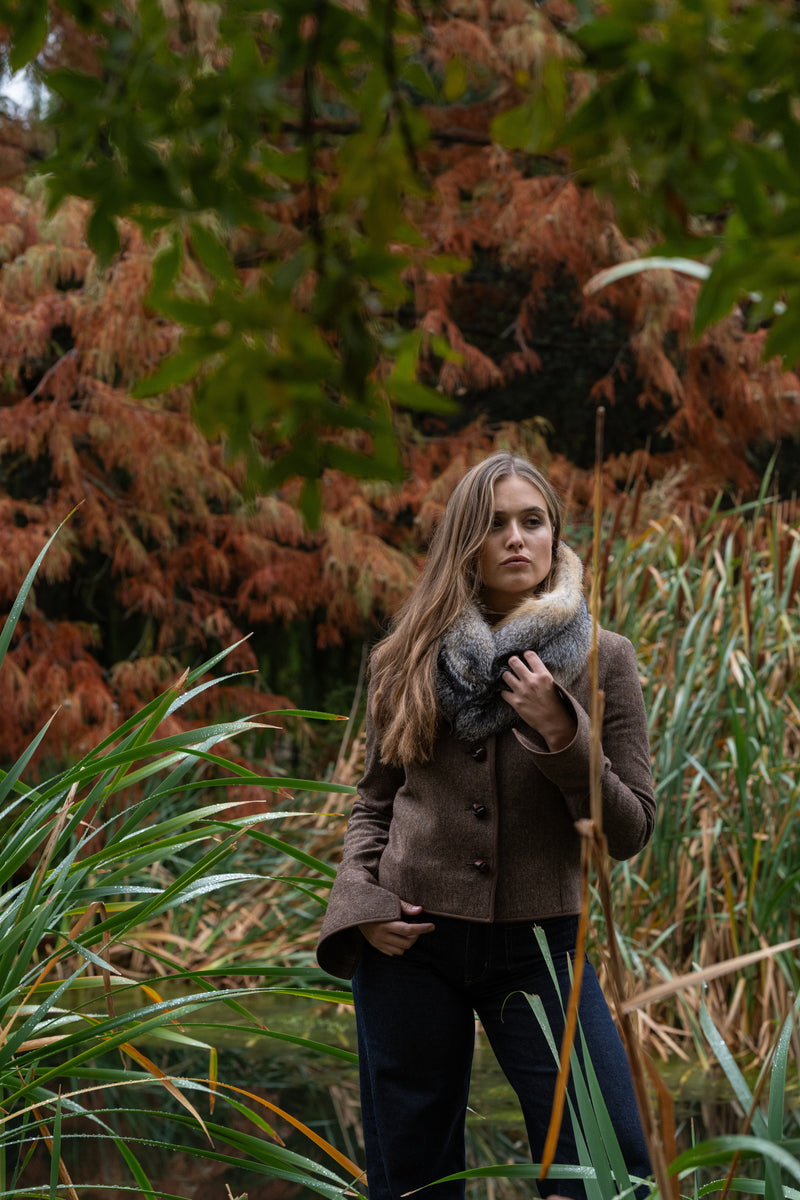 Cuello de zorro LATTE