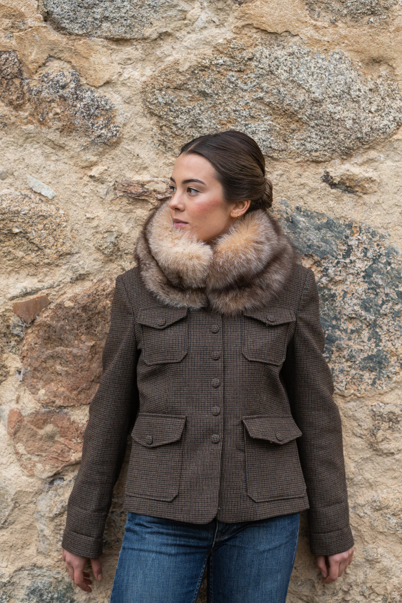 Cuello de zorro MOCHA