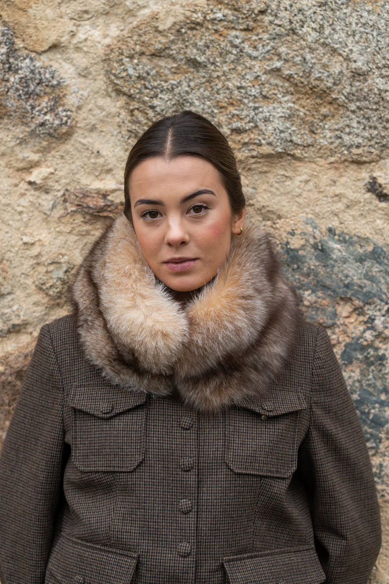 Cuello de zorro MOCHA