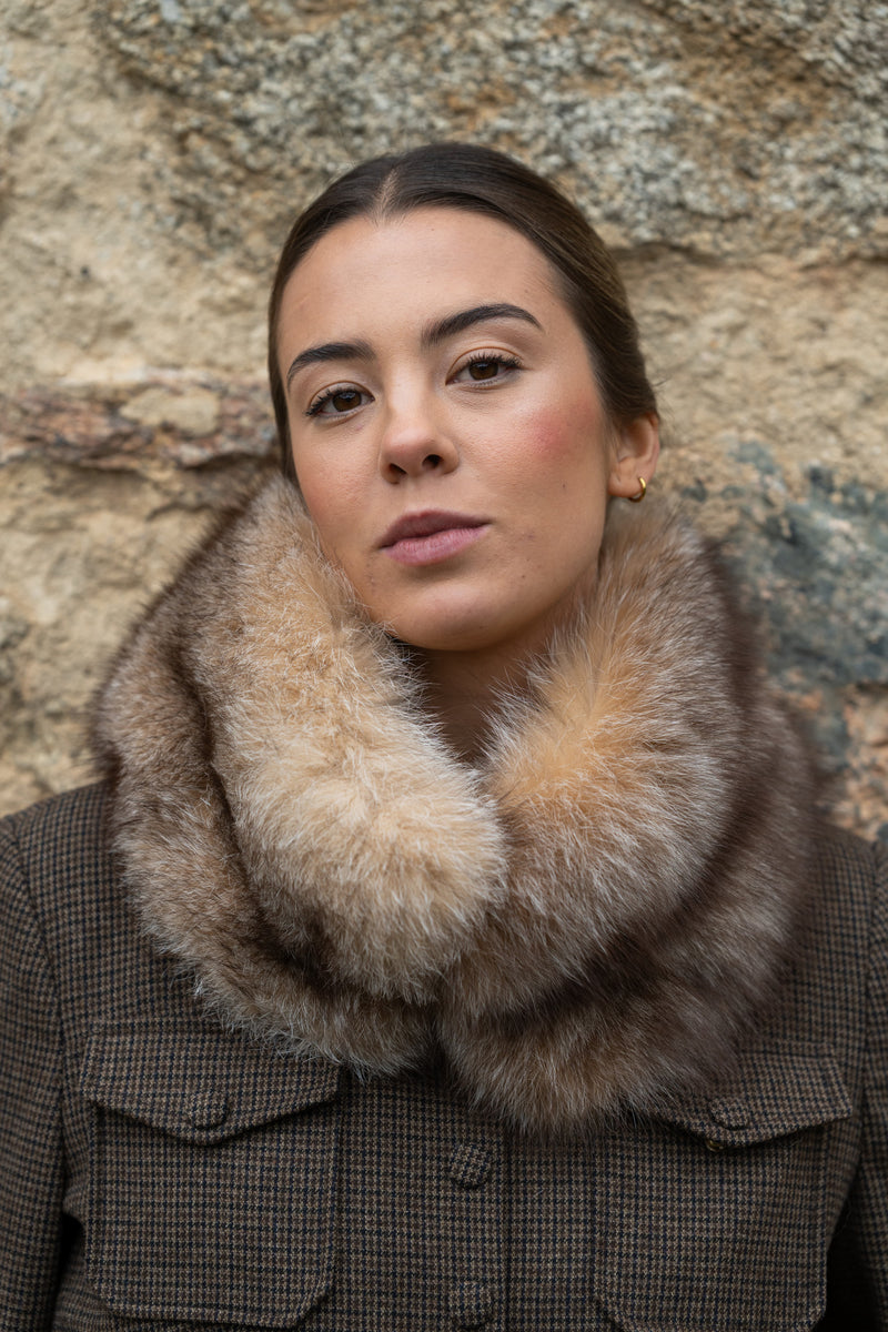 Cuello de zorro MOCHA