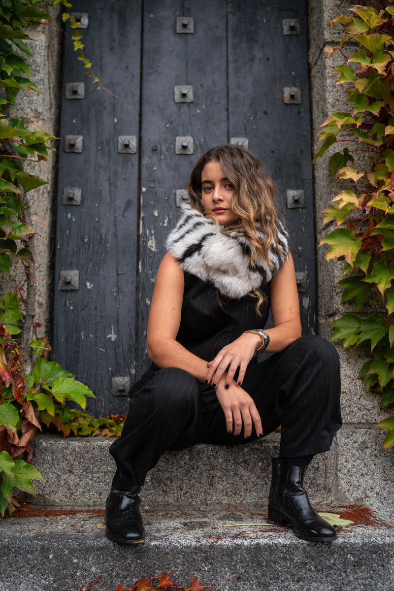 Cuello de zorro Negroni