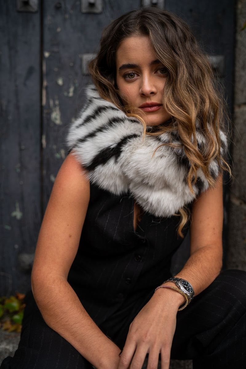 Cuello de zorro Negroni