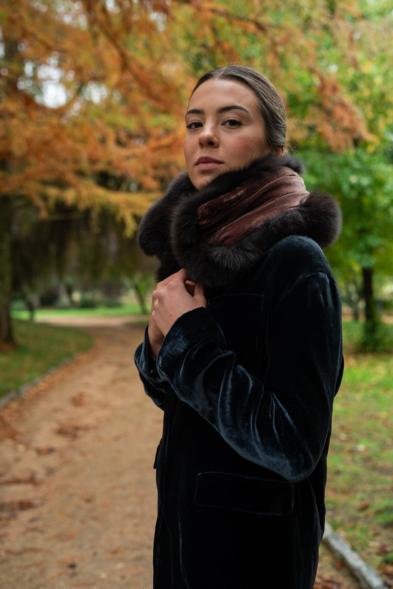 Cuello de zorro EXPRESSO - TOFFEE