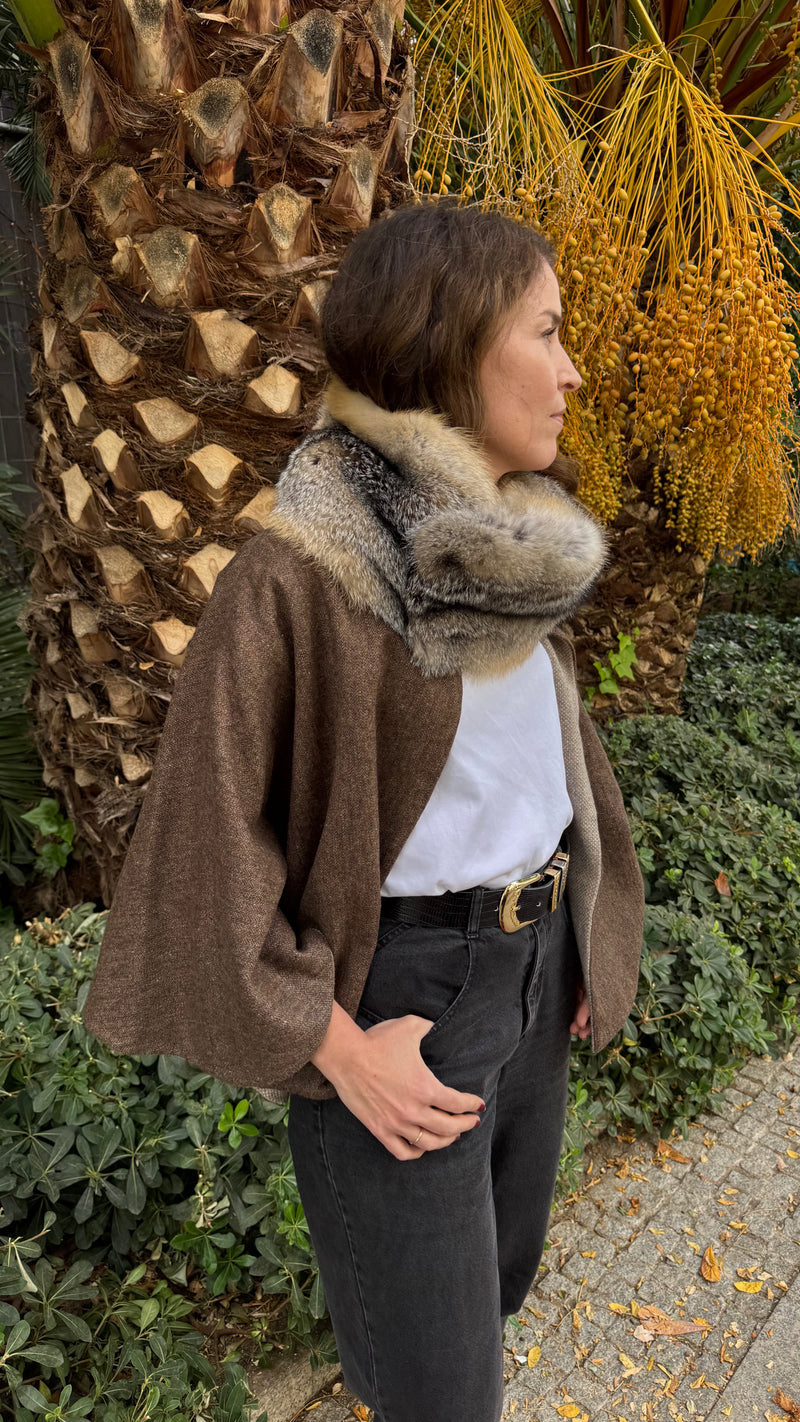 Cuello de zorro LATTE