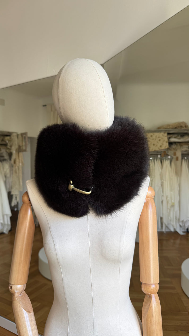 Cuello de zorro EXPRESSO - TOFFEE