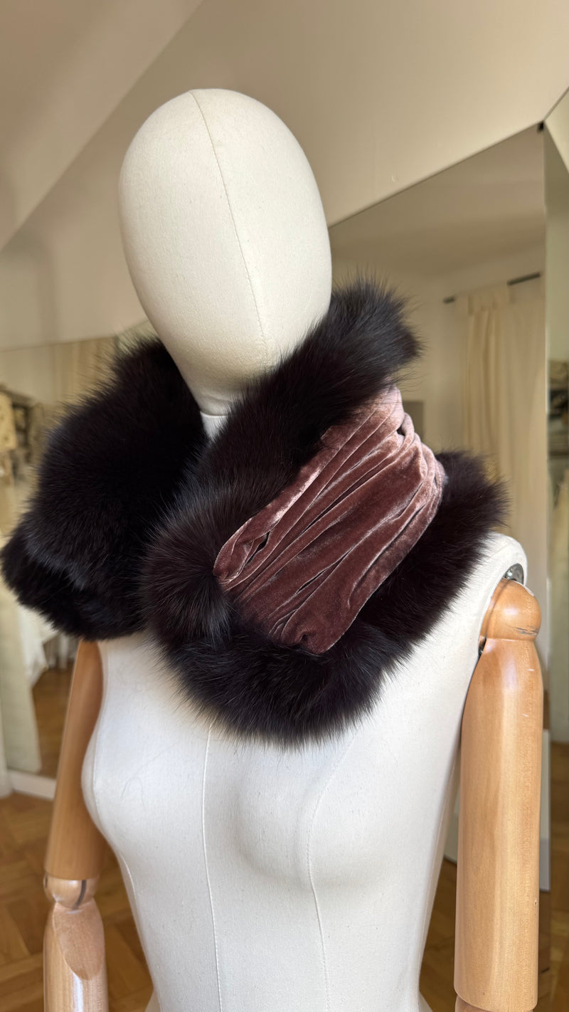 Cuello de zorro EXPRESSO - TOFFEE