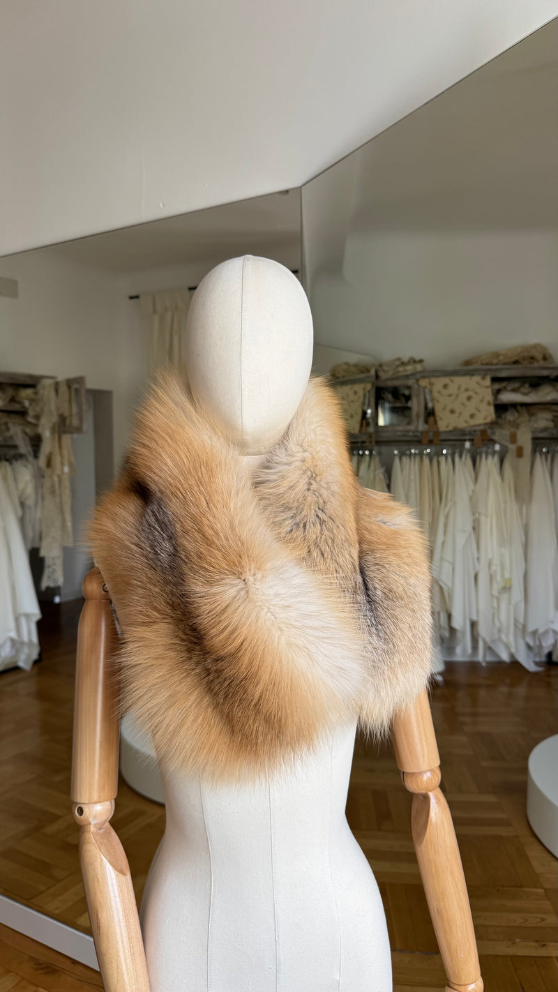 Cuello de zorro CARAMEL