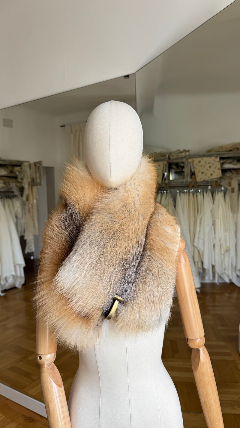 Cuello de zorro CARAMEL