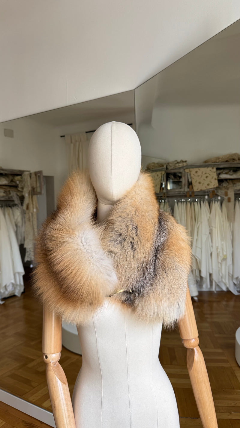 Cuello de zorro CARAMEL