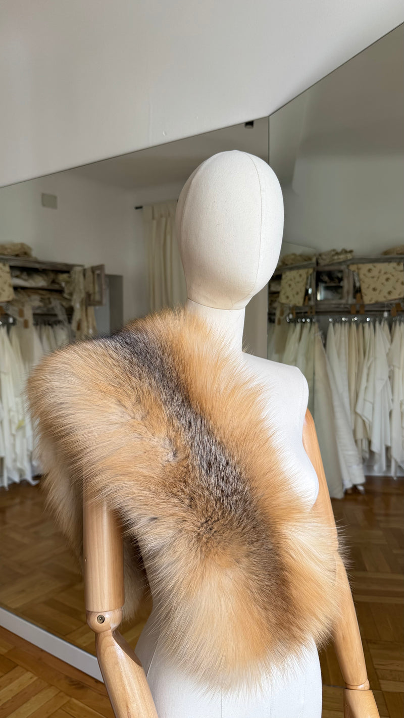 Cuello de zorro CARAMEL