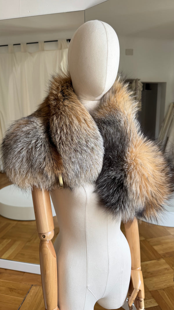 Cuello de zorro  CAPPUCCINO