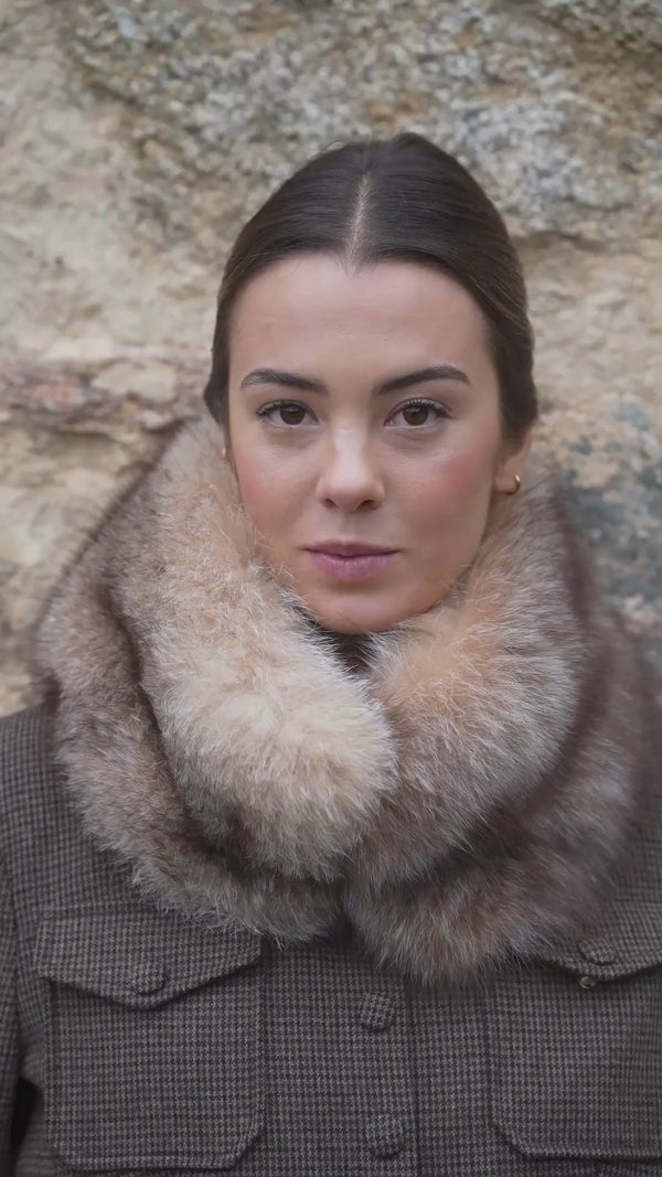 Cuello de zorro MOCHA