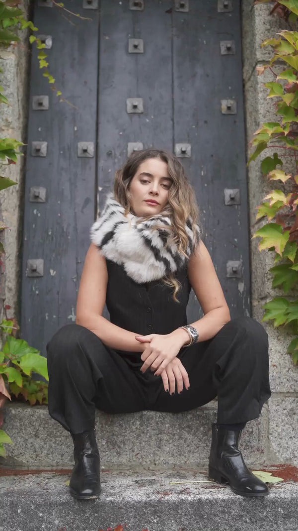 Cuello de zorro Negroni