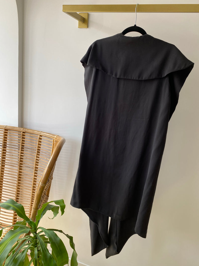 VESTIDO-CHALECO BALMA NEGRO